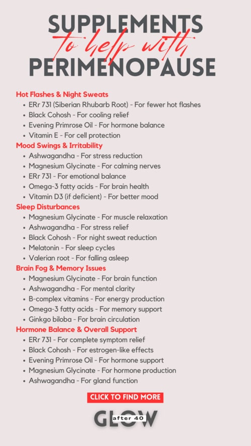 Perimenopause symptoms don't have to control your life. These 5 powerful supplements have helped thousands of women reclaim their energy, mood, sleep, and comfort during this transition. Real results for hot flashes, energy dips, mood swings, and sleep troubles.