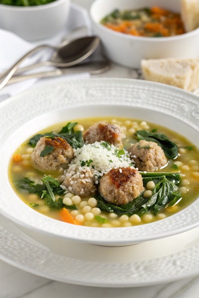 6. Crockpot Italian Wedding Soup