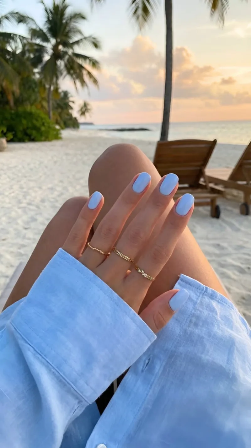 Simple Beach Nails 2026: Easy Ideas for Your Next Vacation